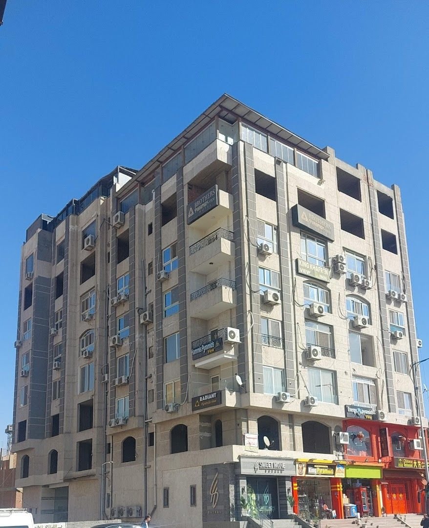 Brothers Pyramids View building exterior